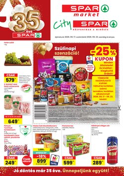Spar Market akciós újság 2026.09.17-től