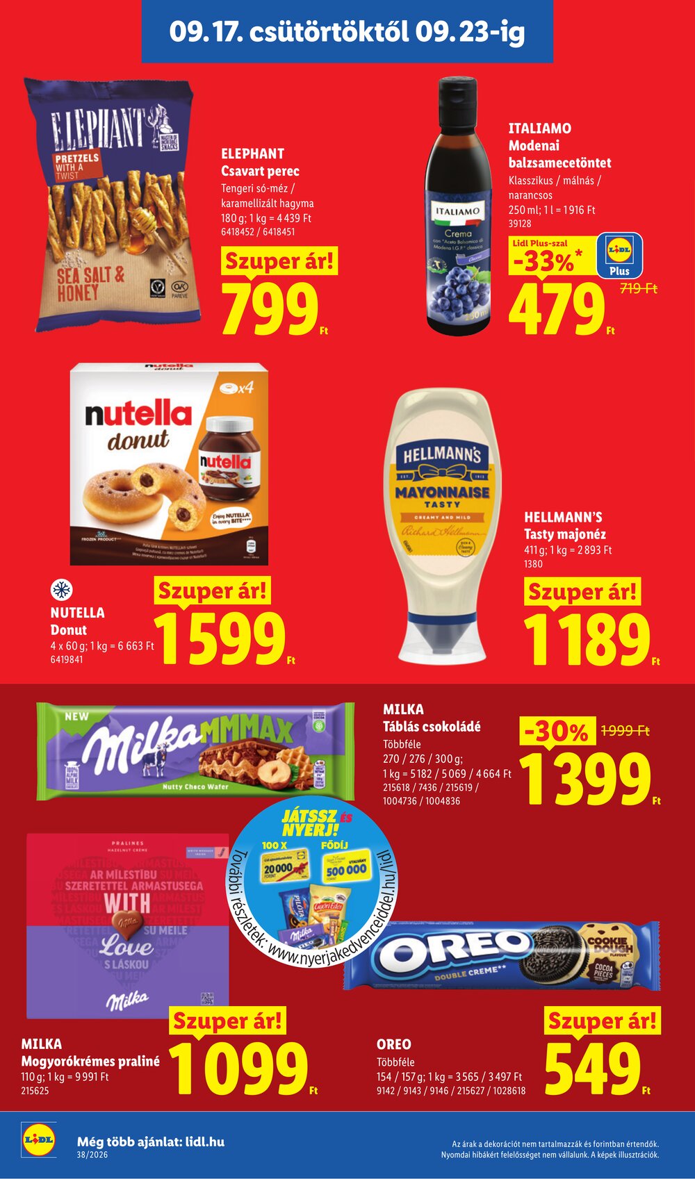 Lidl akciós újság 2026.09.17-től - 16. oldal.
