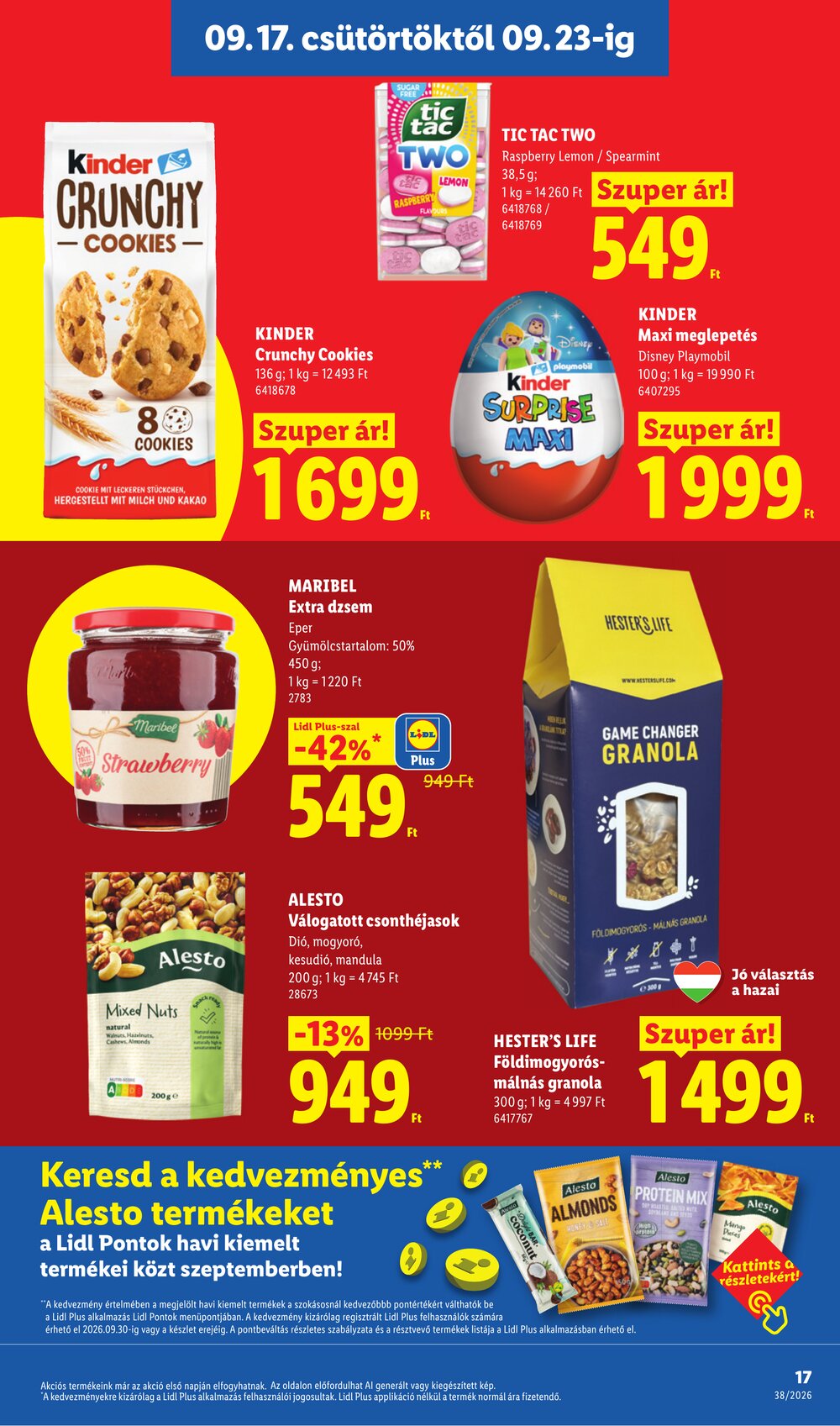 Lidl akciós újság 2026.09.17-től - 17. oldal.
