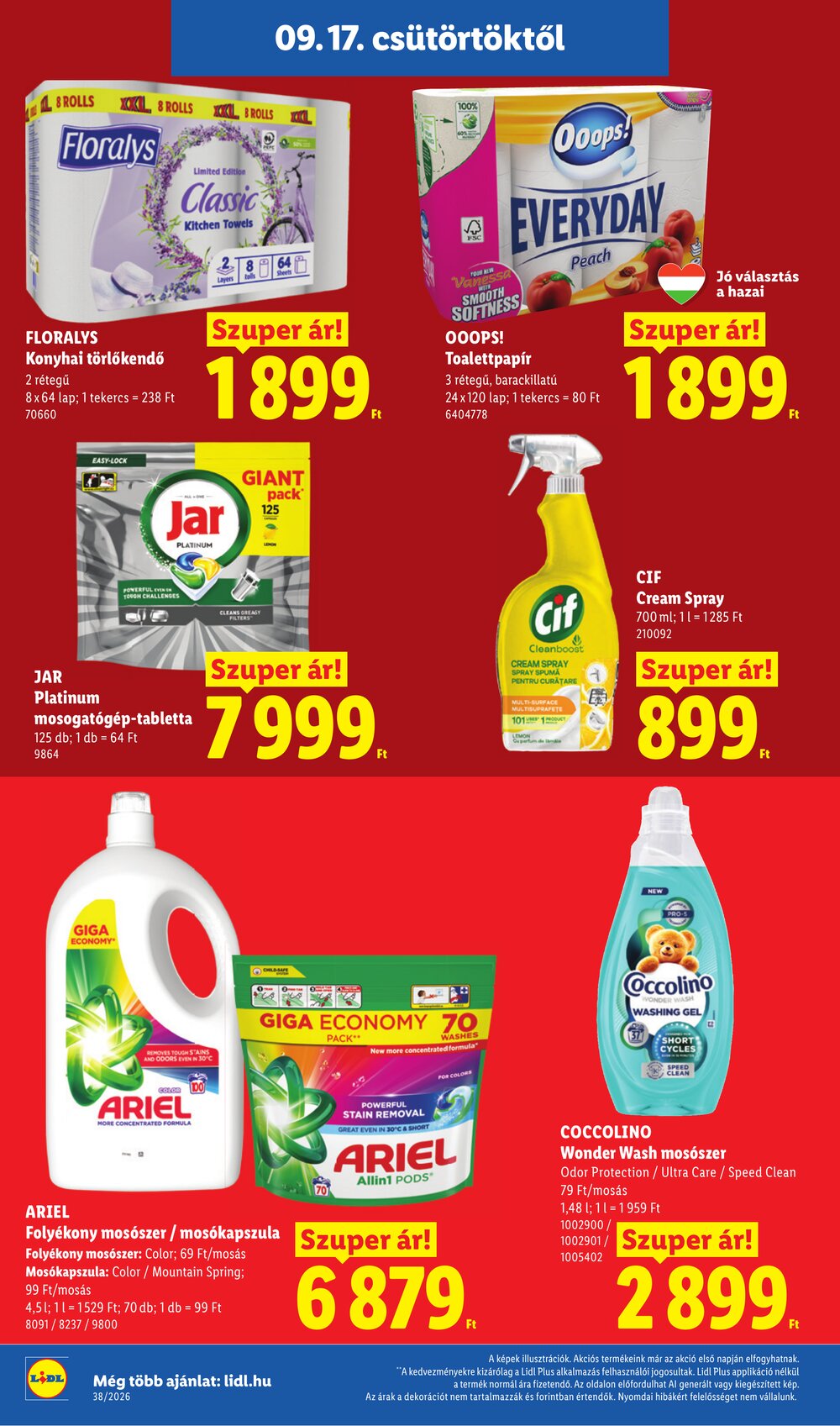 Lidl akciós újság 2026.09.17-től - 20. oldal.