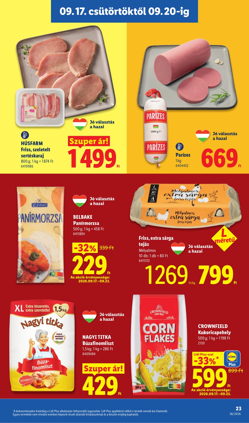 Lidl akciós újság 2026.09.17-től - 23. oldal.