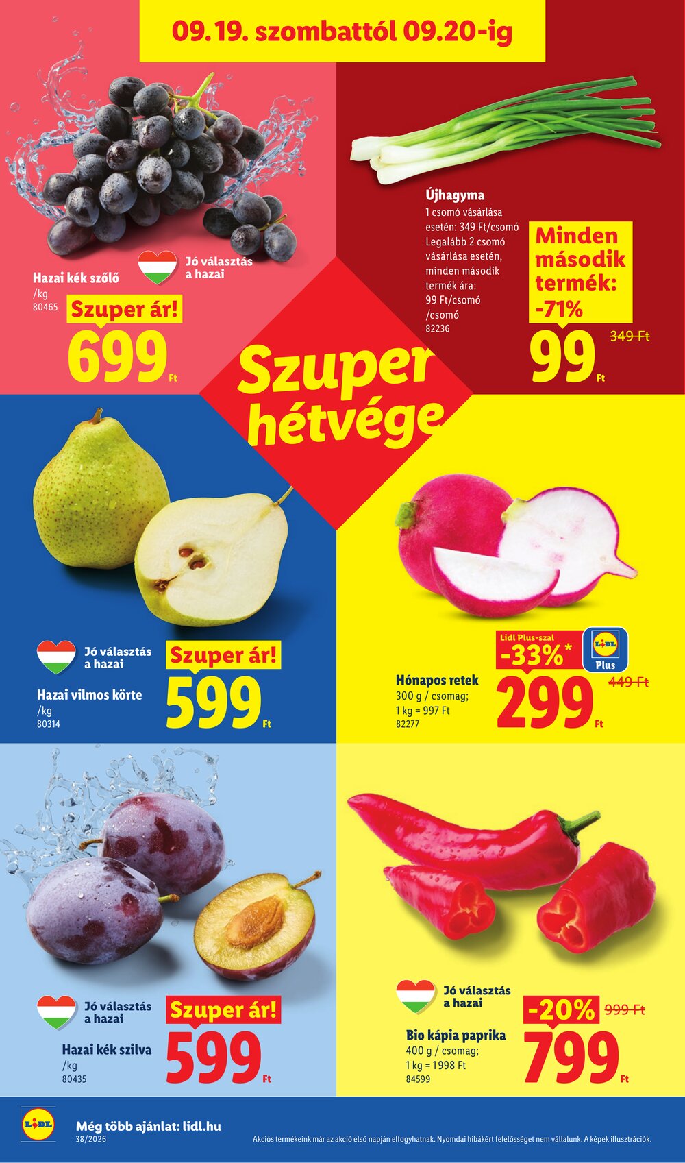 Lidl akciós újság 2026.09.17-től - 40. oldal.