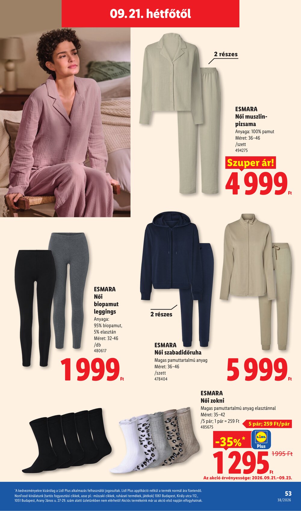 Lidl akciós újság 2026.09.17-től - 53. oldal.
