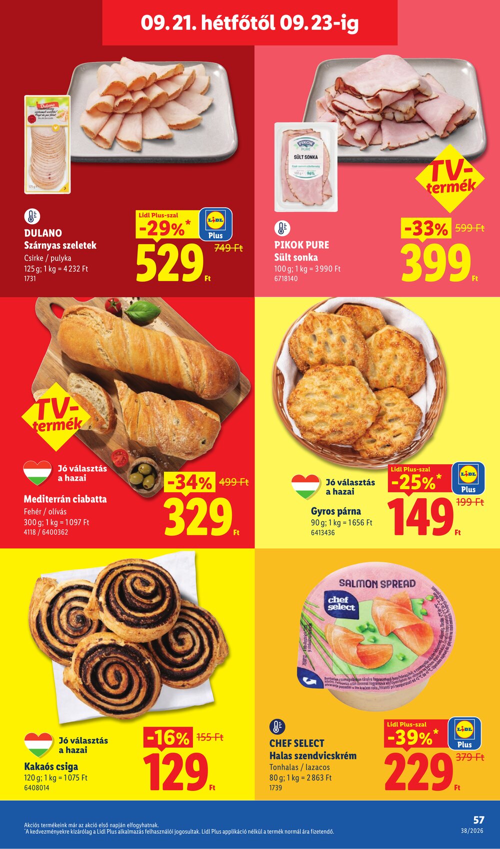 Lidl akciós újság 2026.09.17-től - 57. oldal.