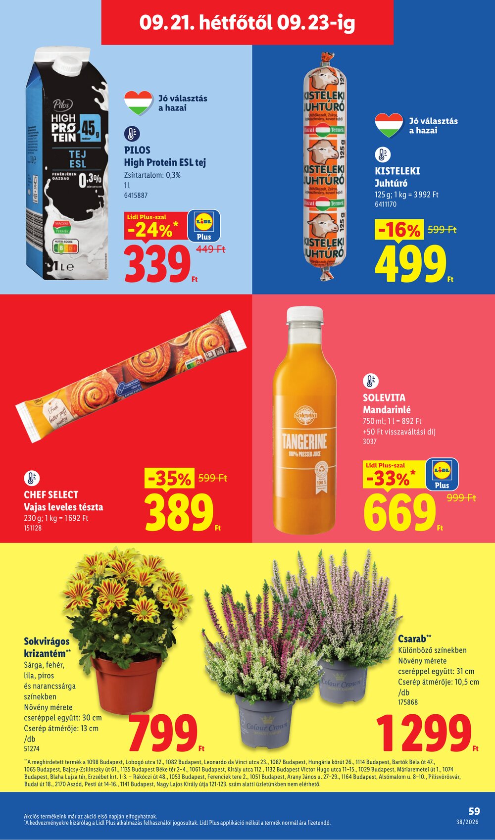 Lidl akciós újság 2026.09.17-től - 59. oldal.