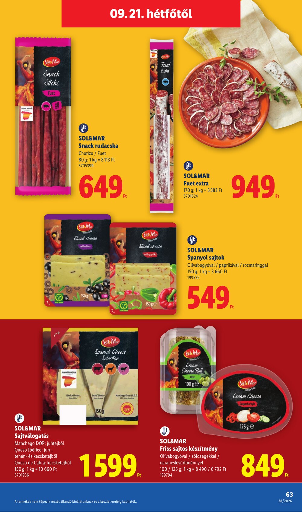 Lidl akciós újság 2026.09.17-től - 63. oldal.