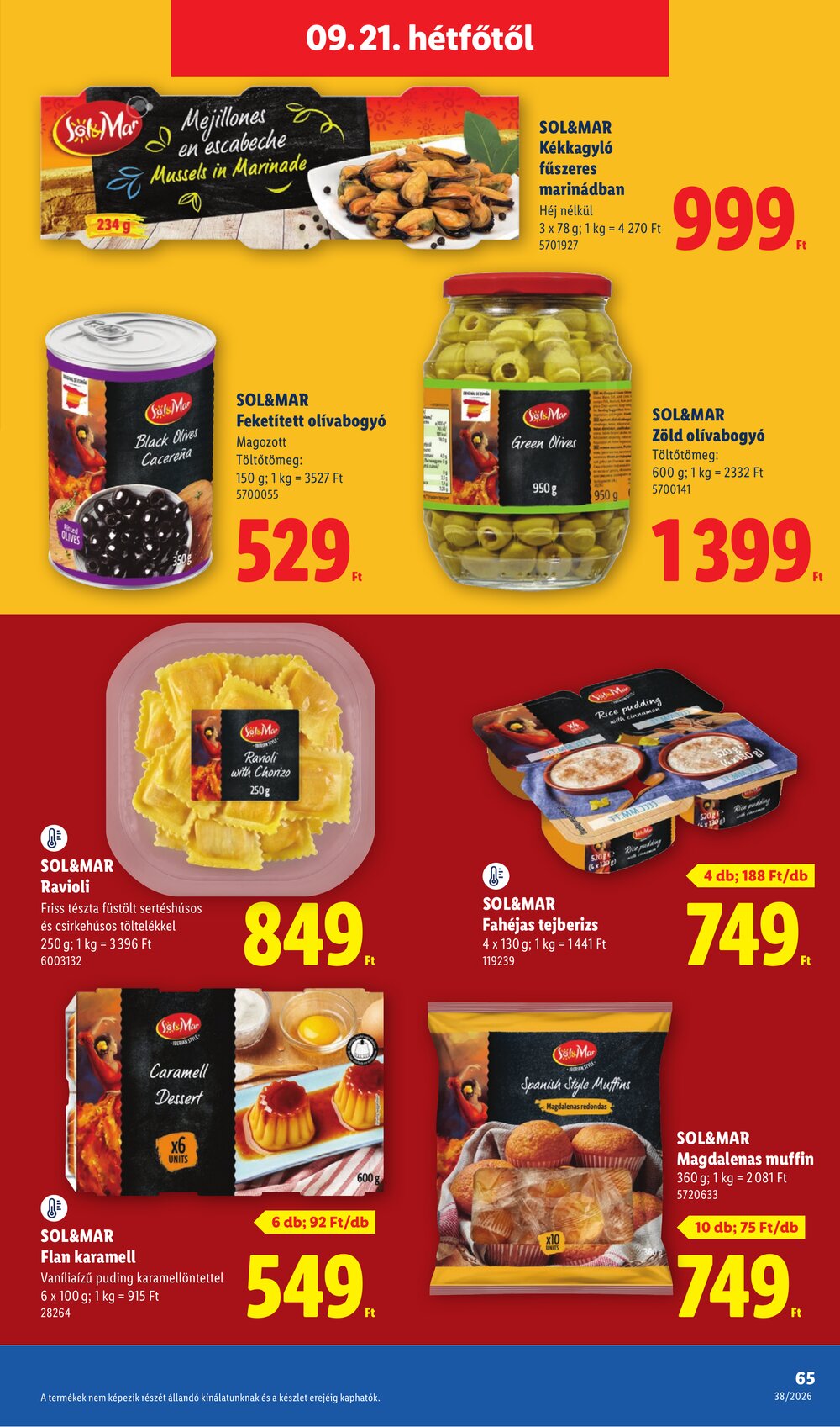Lidl akciós újság 2026.09.17-től - 65. oldal.