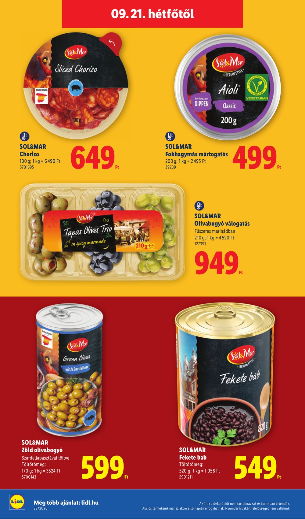 Lidl akciós újság 2026.09.17-től - 66. oldal.