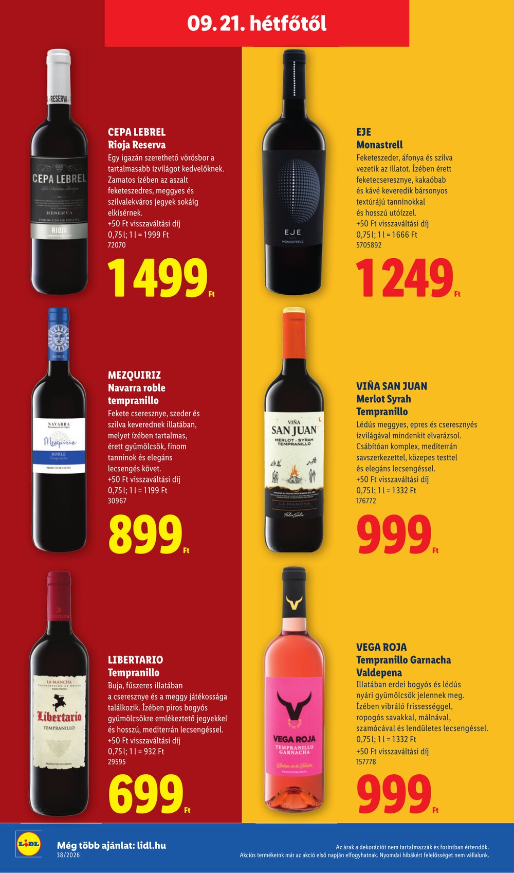 Lidl akciós újság 2026.09.17-től - 68. oldal.