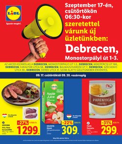 Lidl akciós újság 2026.09.17-től