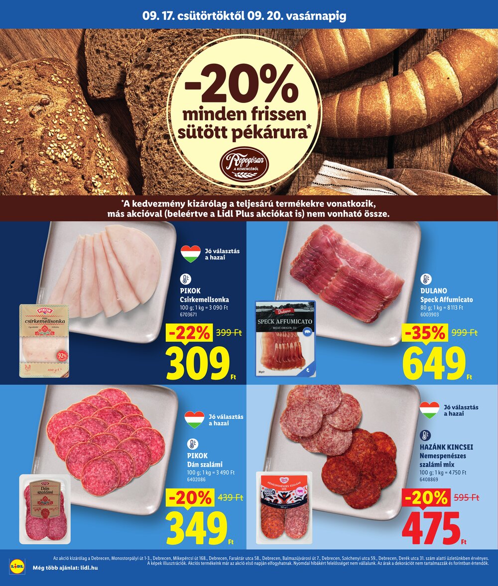 Lidl akciós újság 2026.09.17-től - 4. oldal.