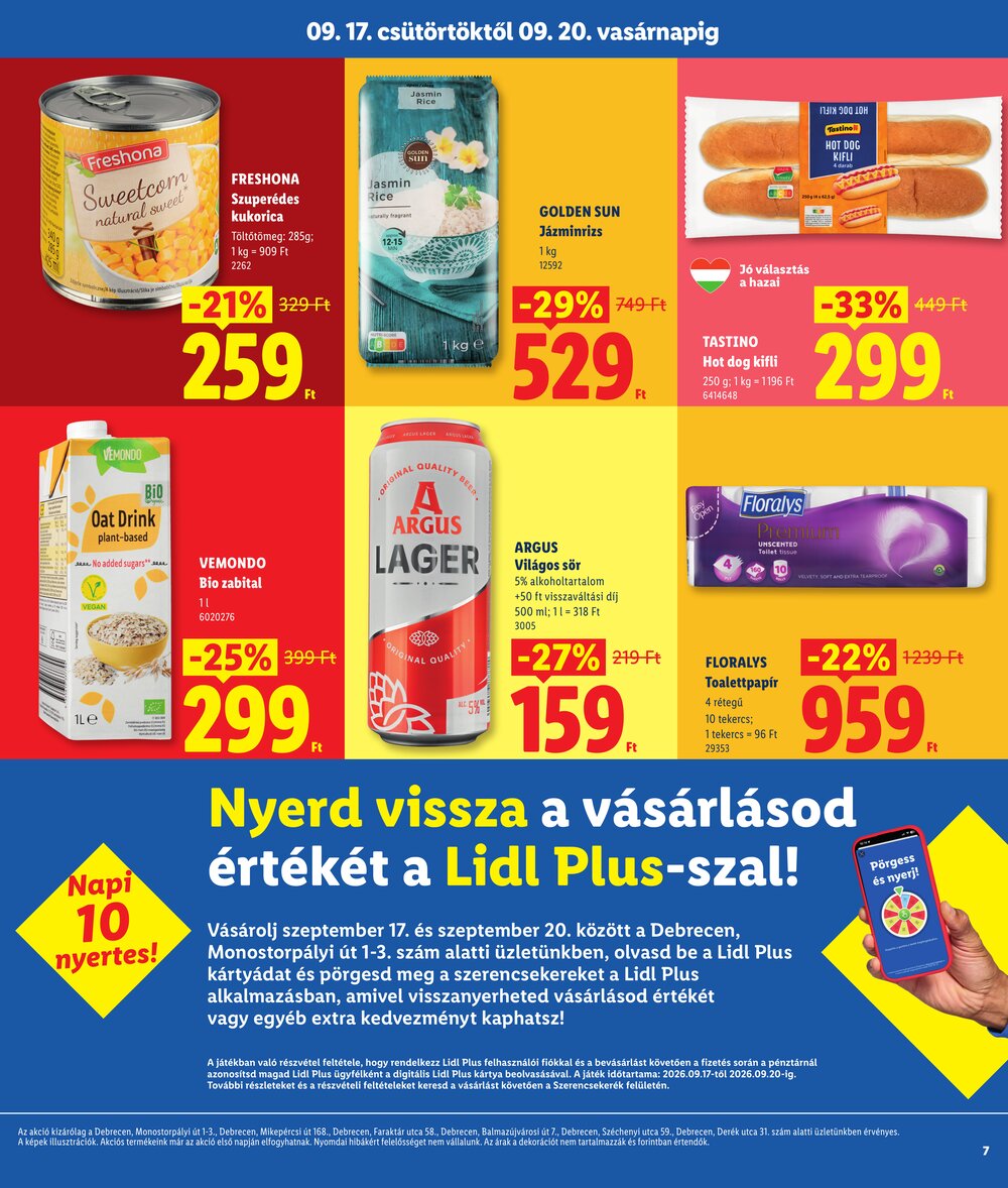 Lidl akciós újság 2026.09.17-től - 7. oldal.
