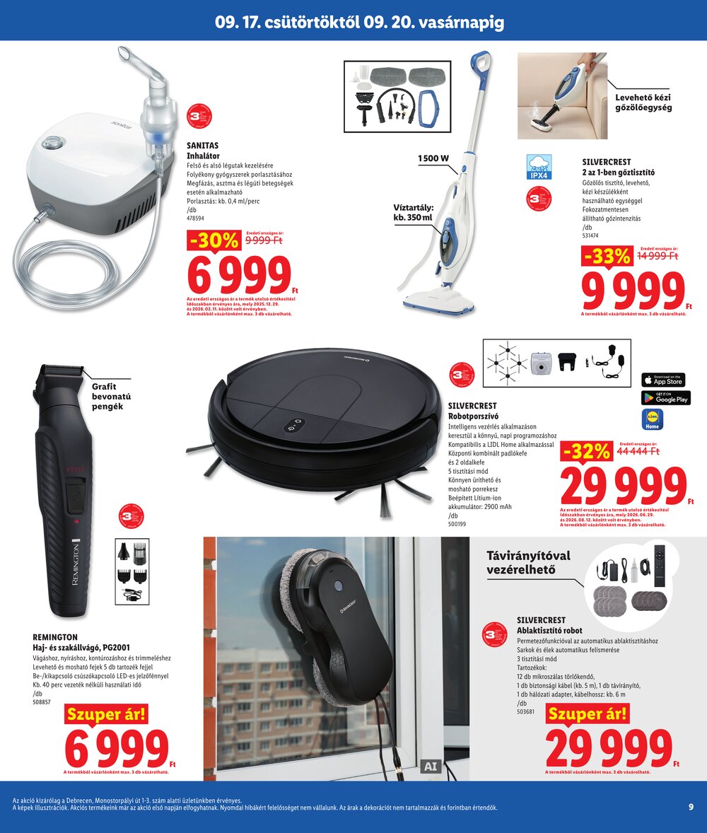 Lidl akciós újság 2026.09.17-től - 9. oldal.