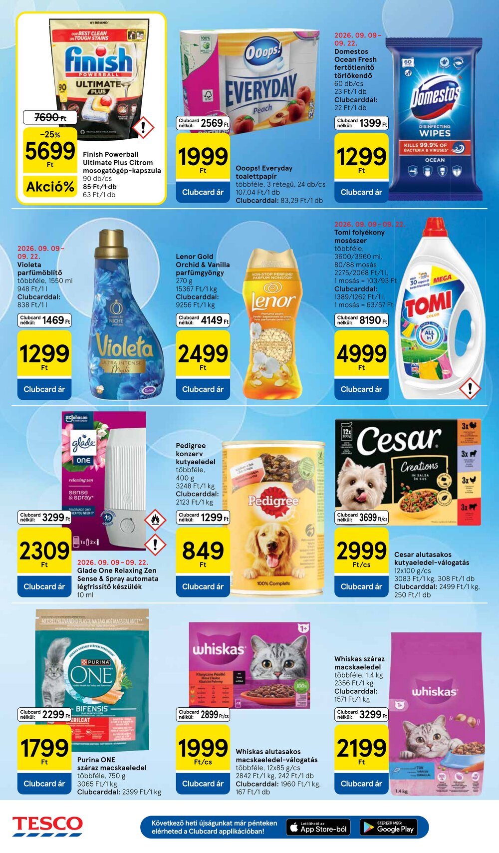 Tesco akciós újság 2026.09.17-től - 8. oldal.
