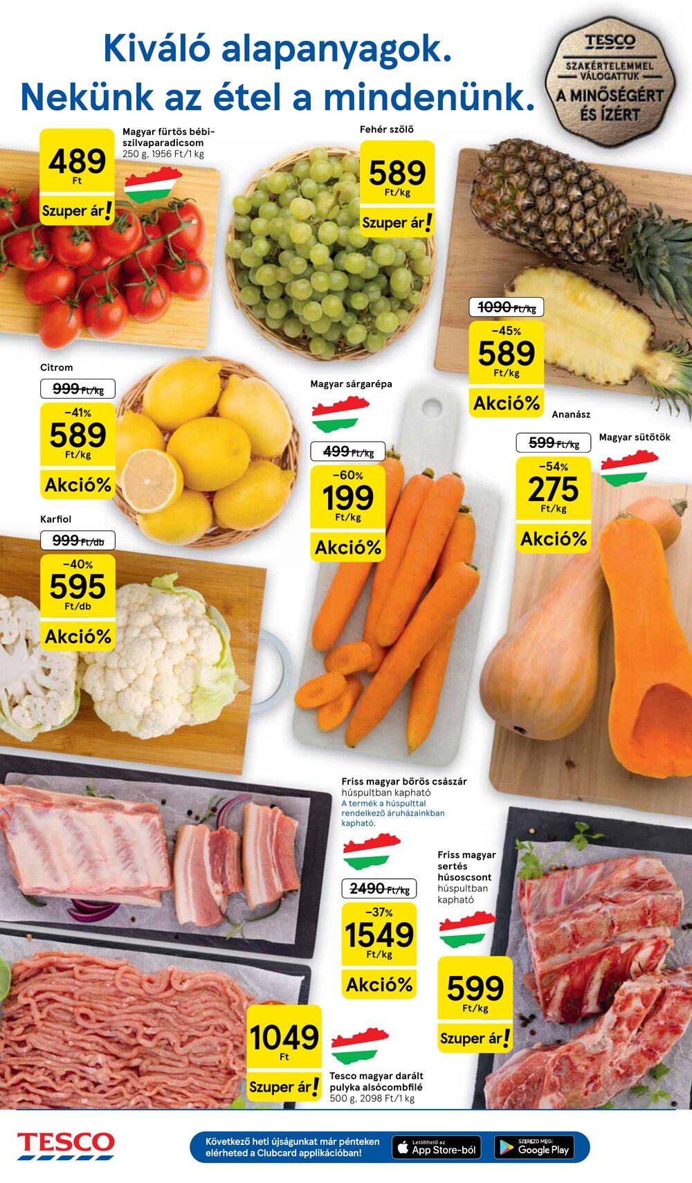 Tesco akciós újság 2026.09.17-től - 2. oldal.