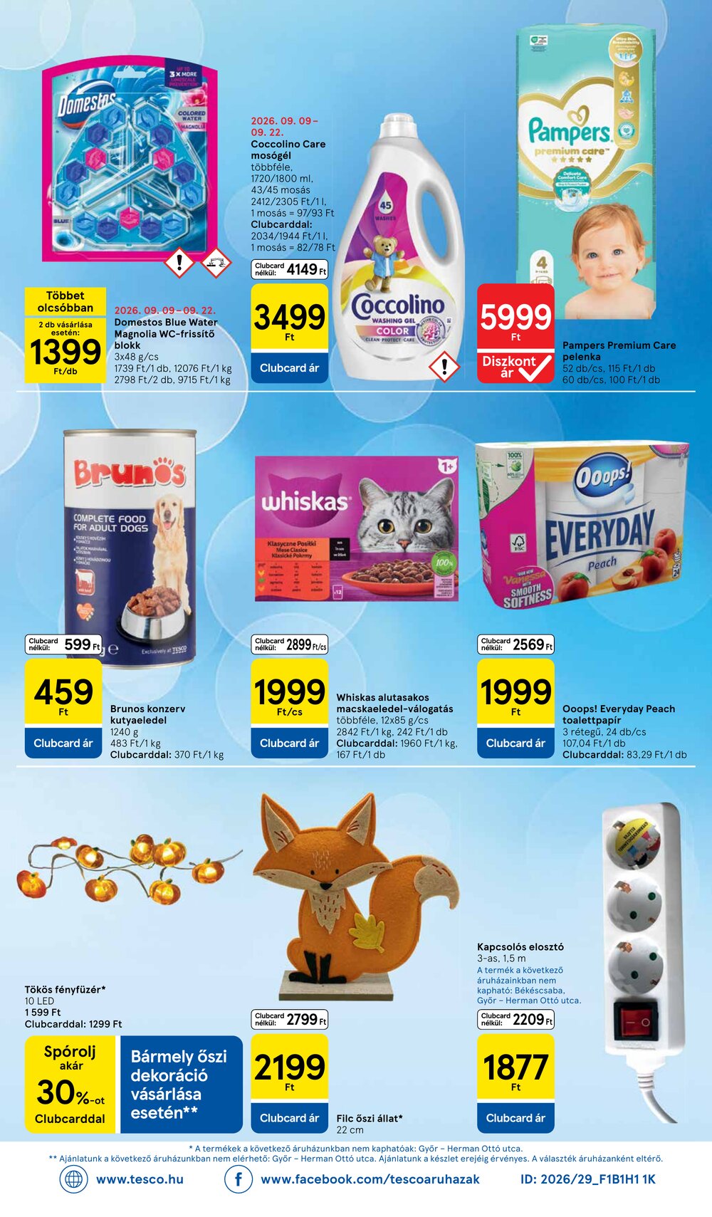 Tesco akciós újság 2026.09.17-től - 8. oldal.