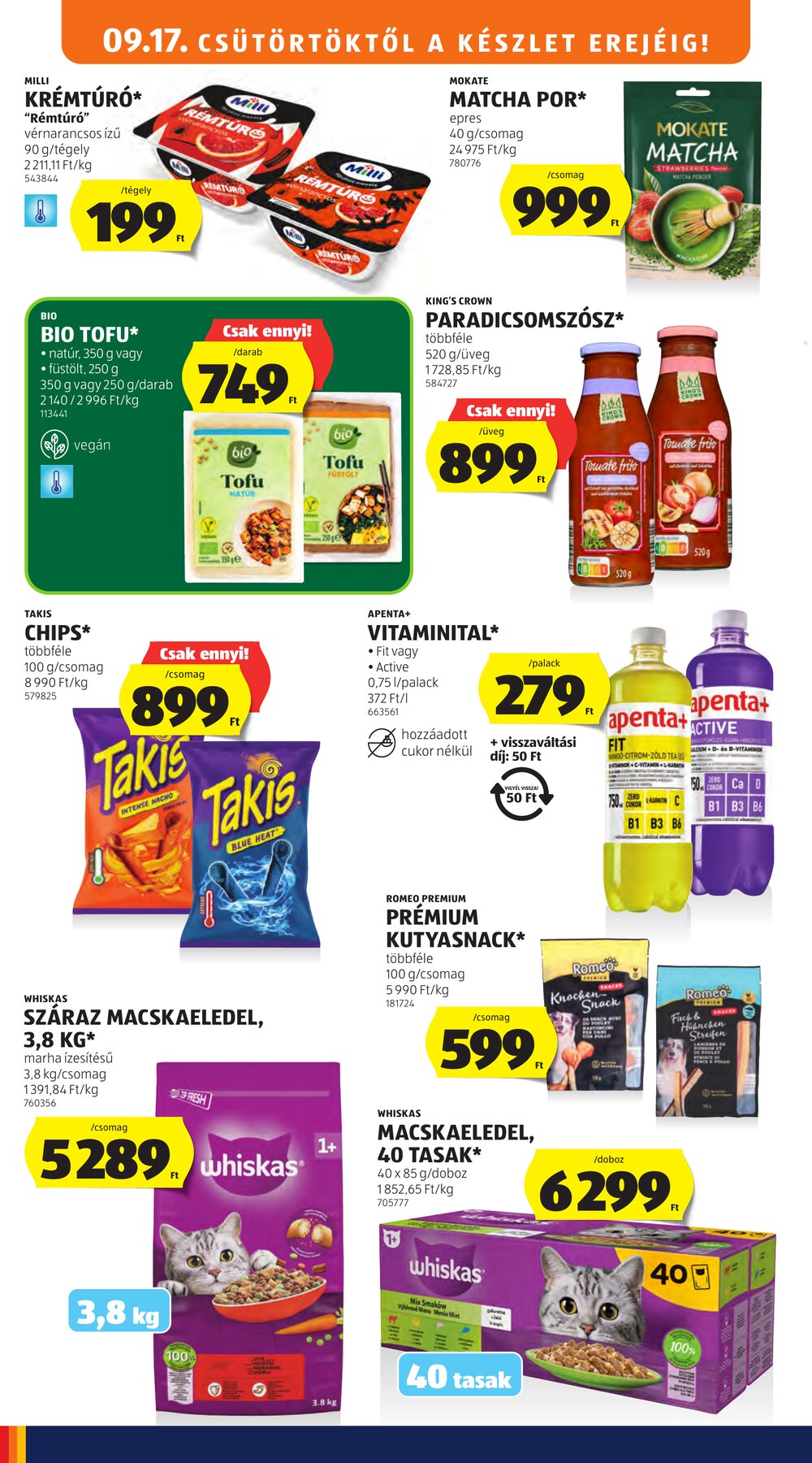 Aldi akciós újság 2026.09.17-től - 16. oldal.