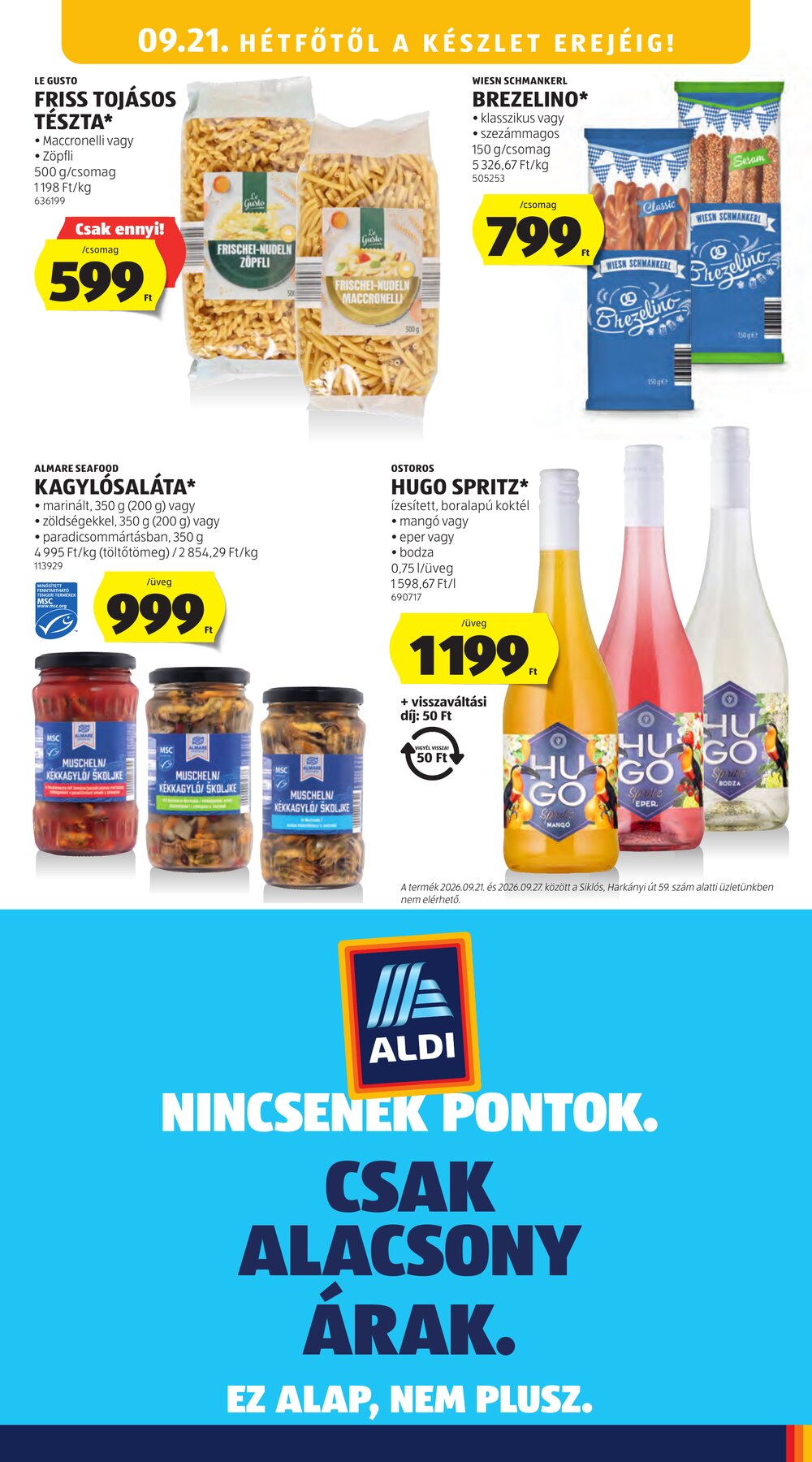 Aldi akciós újság 2026.09.17-től - 19. oldal.
