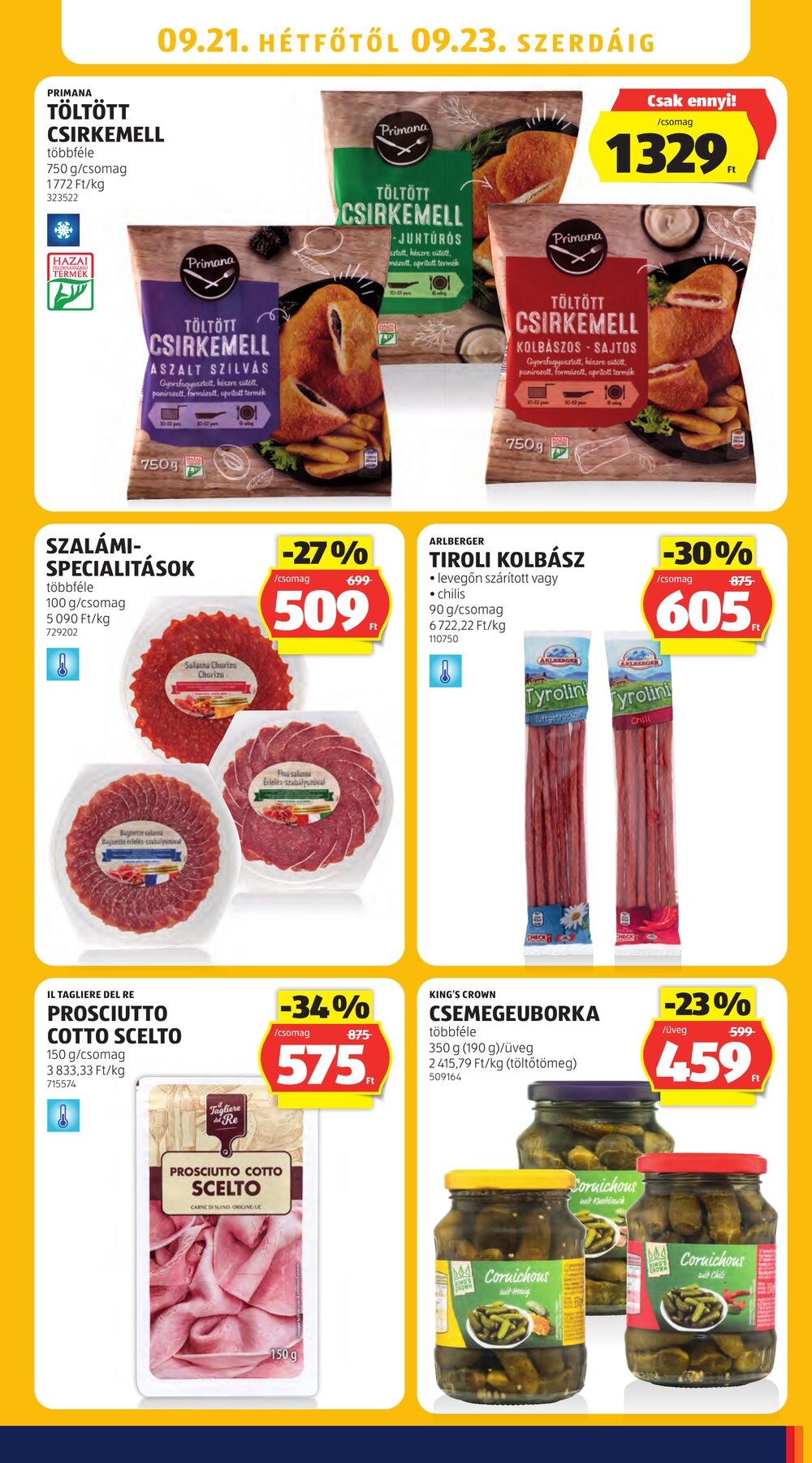 Aldi akciós újság 2026.09.17-től - 29. oldal.