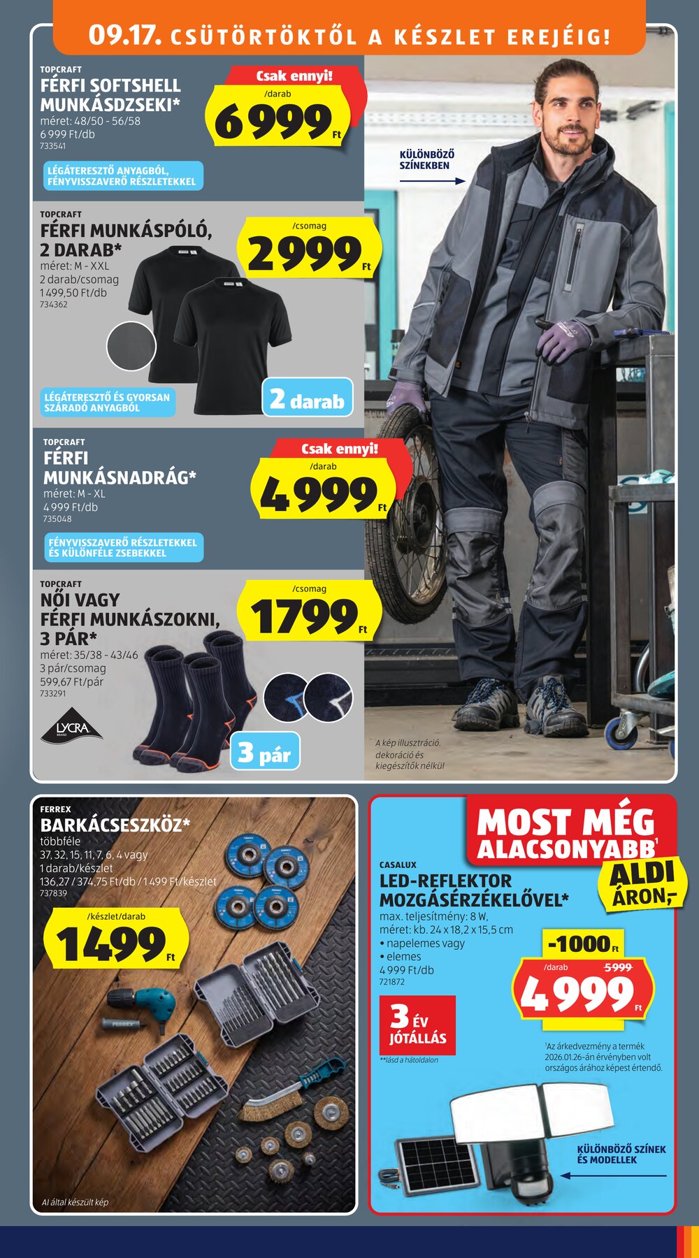 Aldi akciós újság 2026.09.17-től - 37. oldal.