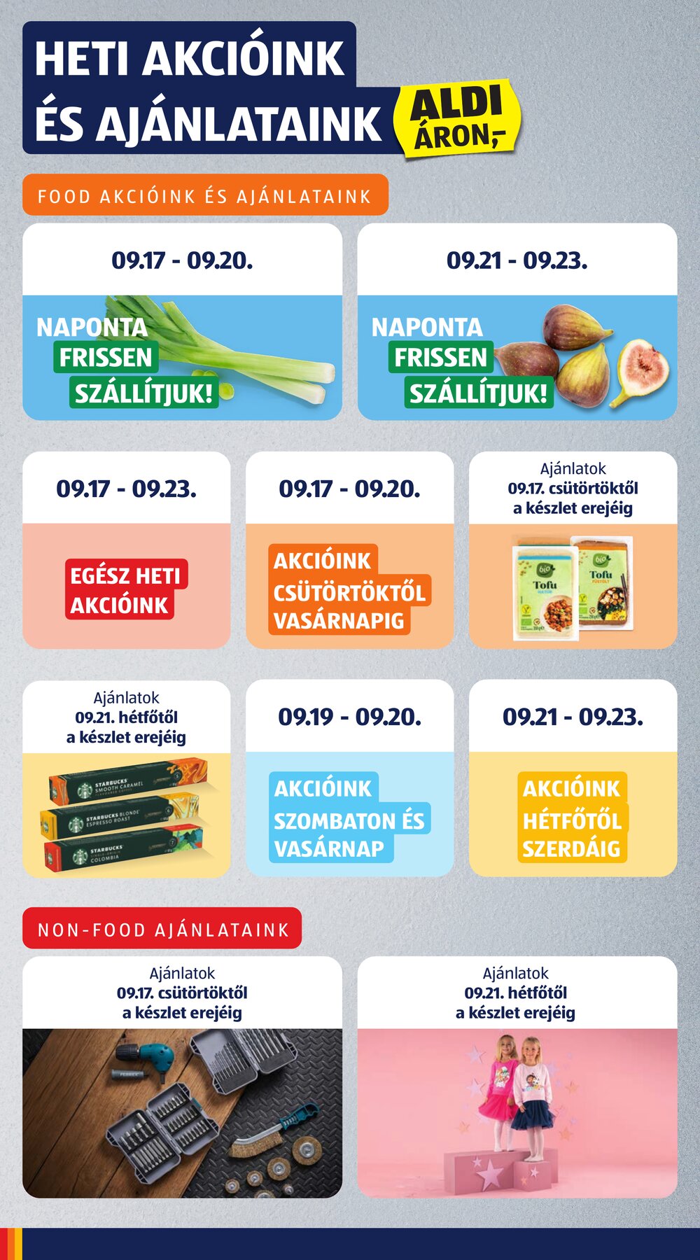 Aldi akciós újság 2026.09.17-től - 4. oldal.