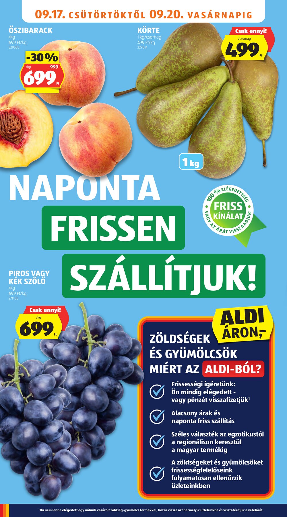 Aldi akciós újság 2026.09.17-től - 6. oldal.