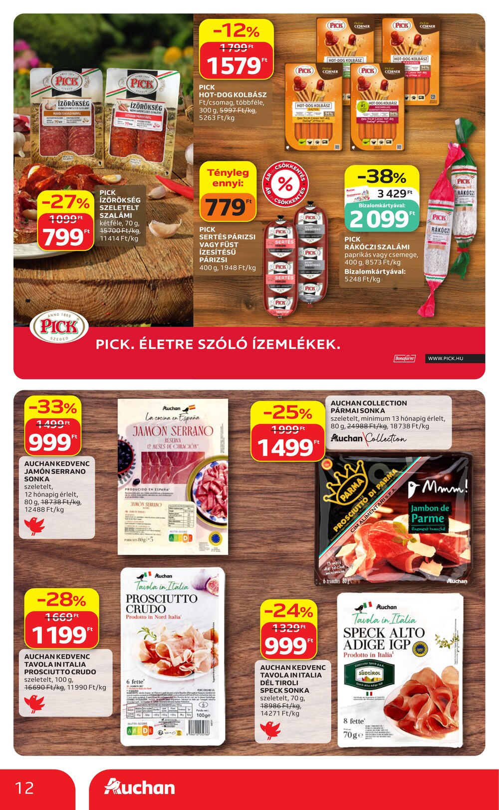 Auchan akciós újság 2026.09.17-től - 12. oldal.
