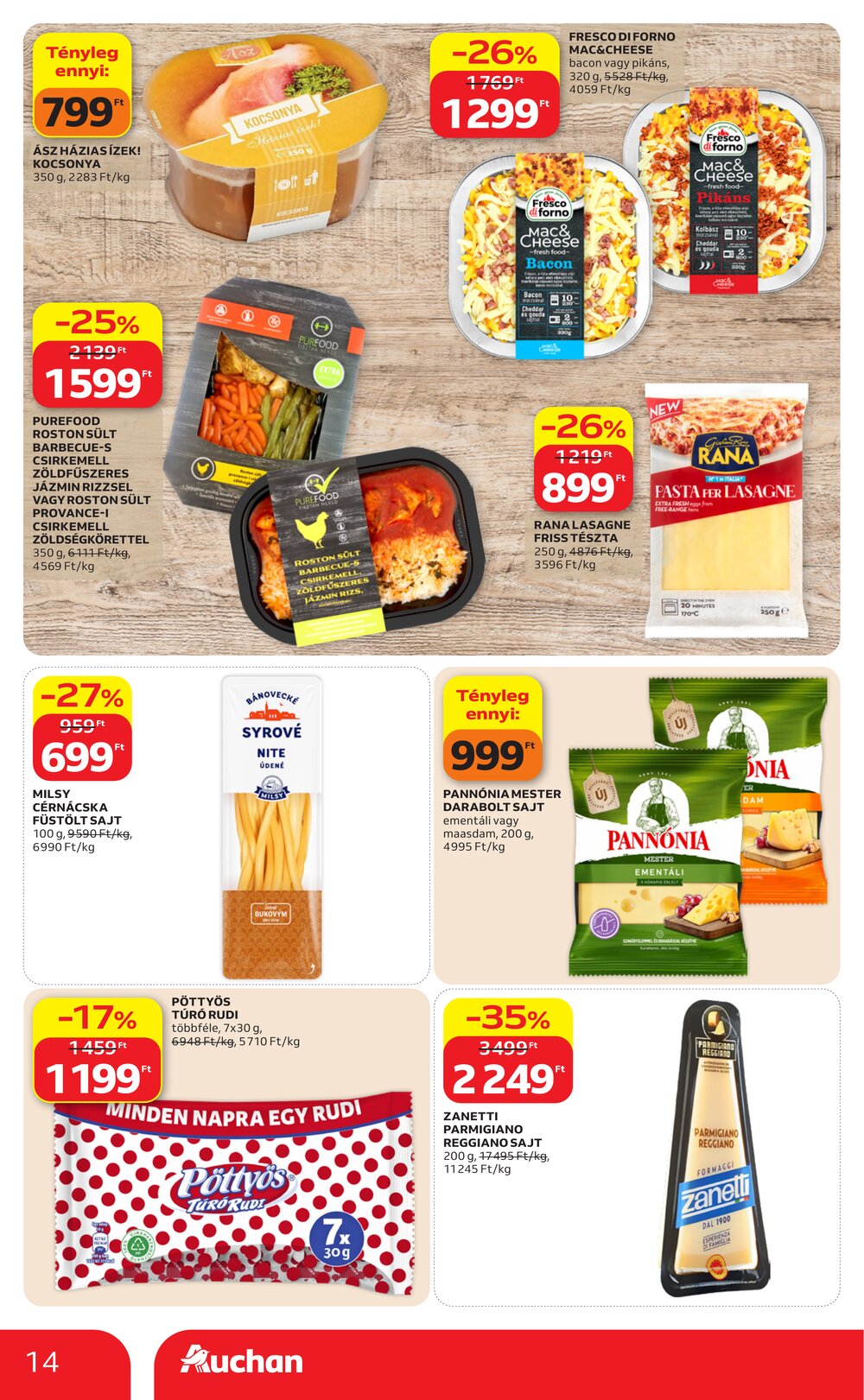 Auchan akciós újság 2026.09.17-től - 14. oldal.
