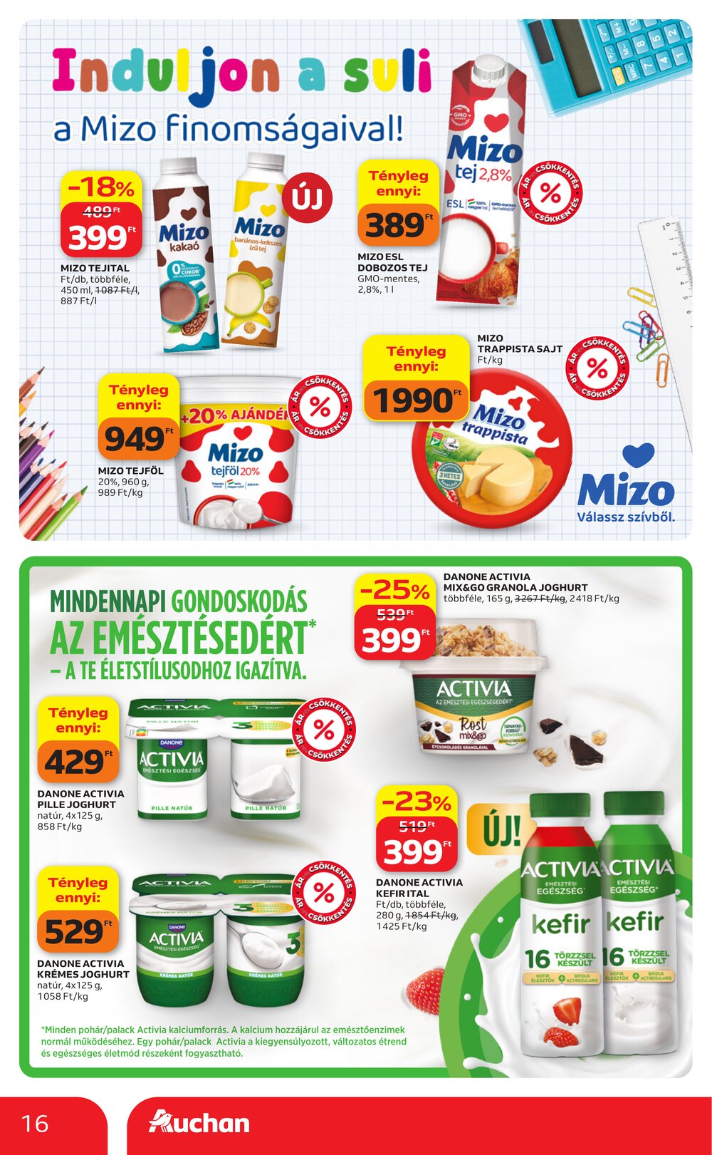 Auchan akciós újság 2026.09.17-től - 16. oldal.