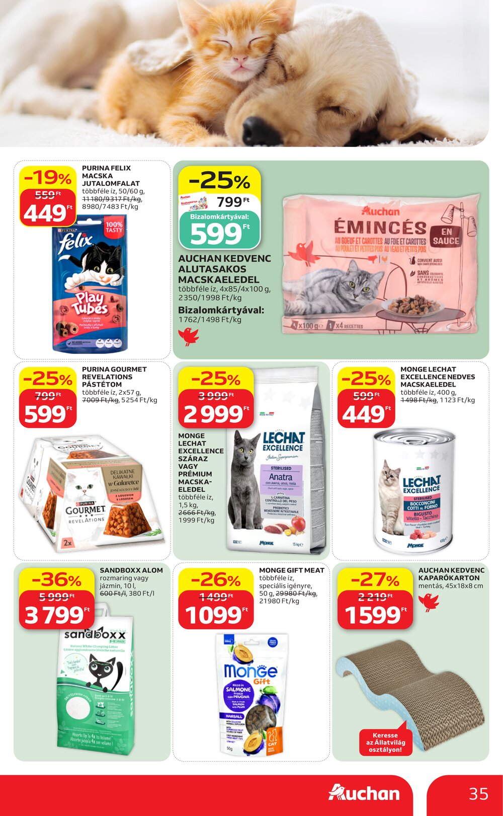 Auchan akciós újság 2026.09.17-től - 35. oldal.