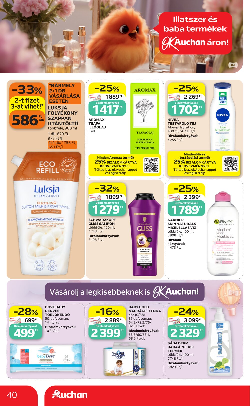Auchan akciós újság 2026.09.17-től - 40. oldal.