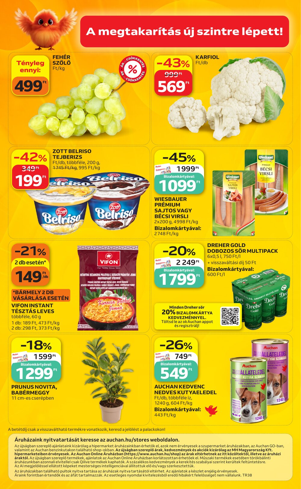 Auchan akciós újság 2026.09.17-től - 52. oldal.