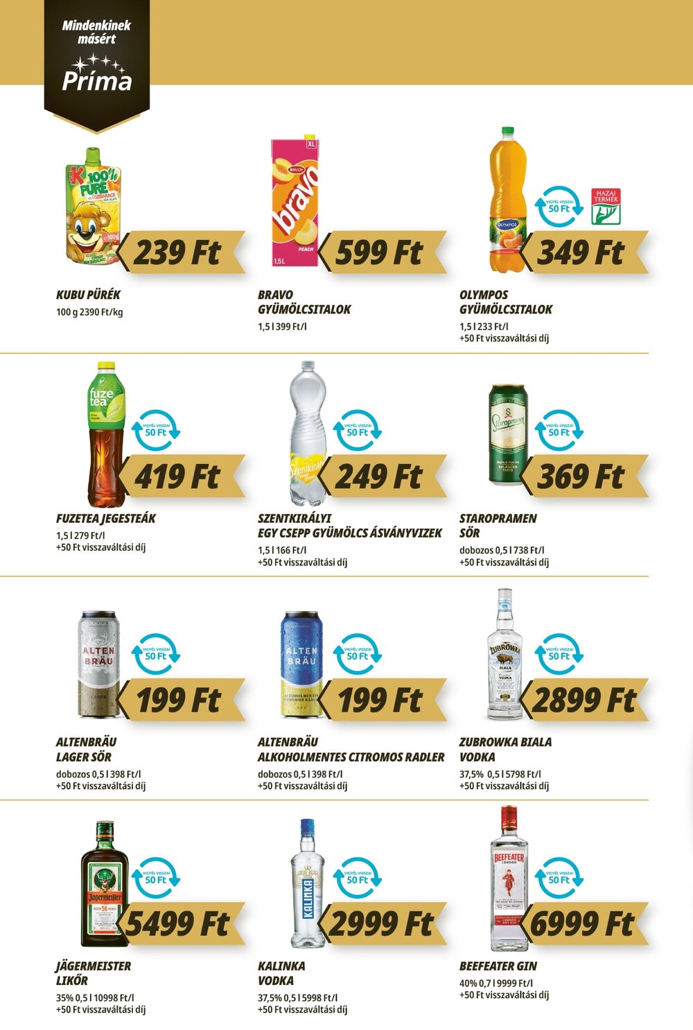 CBA akciós újság 2026.09.17-től - 10. oldal.