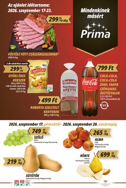 CBA akciós újság 2026.09.17-től