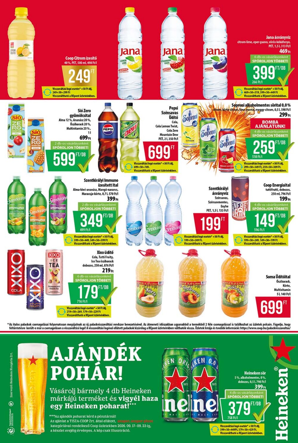 Coop akciós újság 2026.09.17-től - 11. oldal.