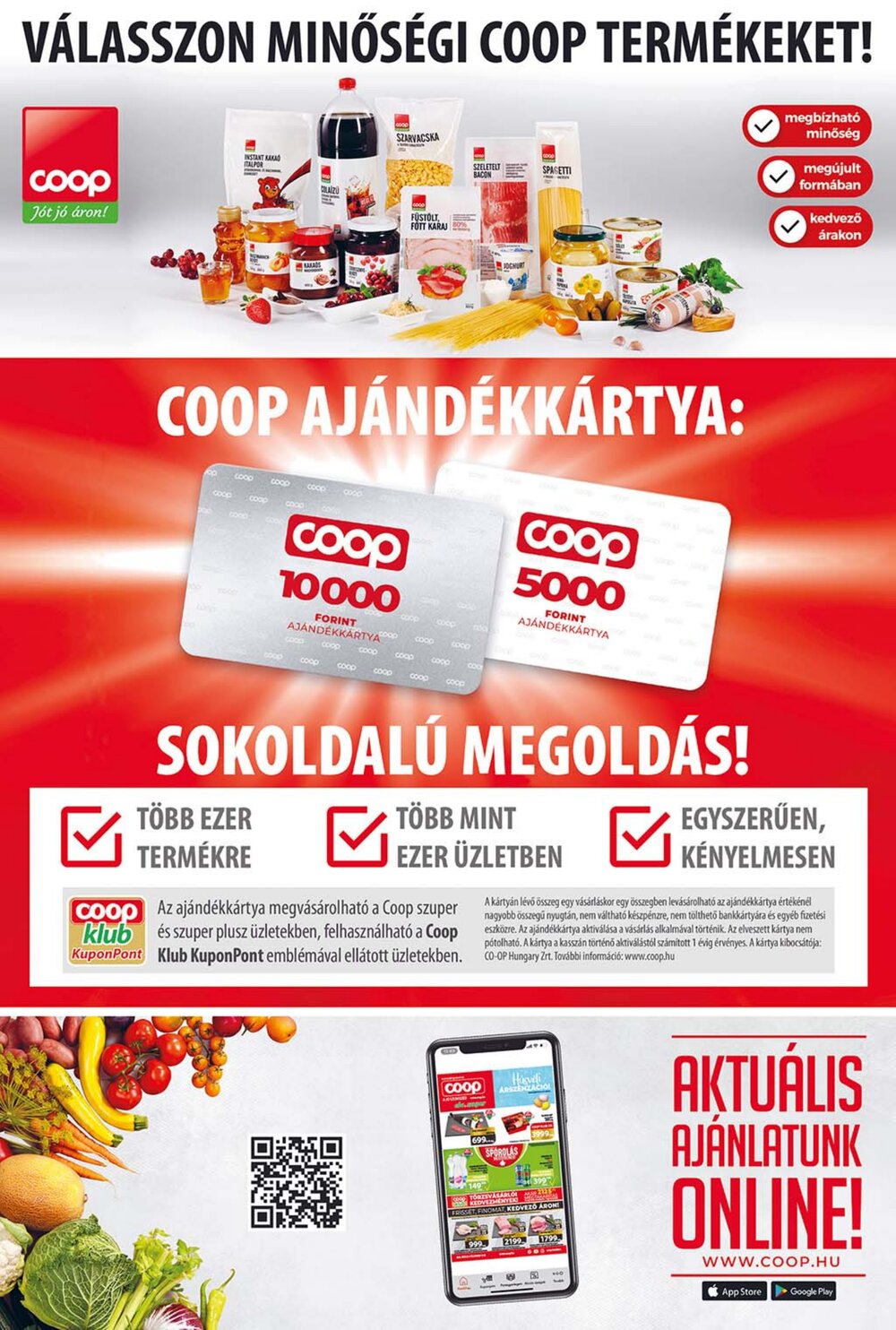 Coop akciós újság 2026.09.17-től - 14. oldal.