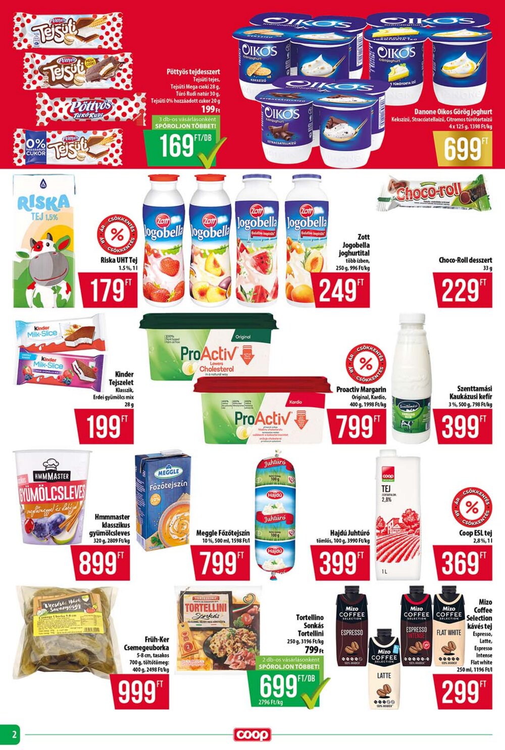Coop akciós újság 2026.09.17-től - 2. oldal.