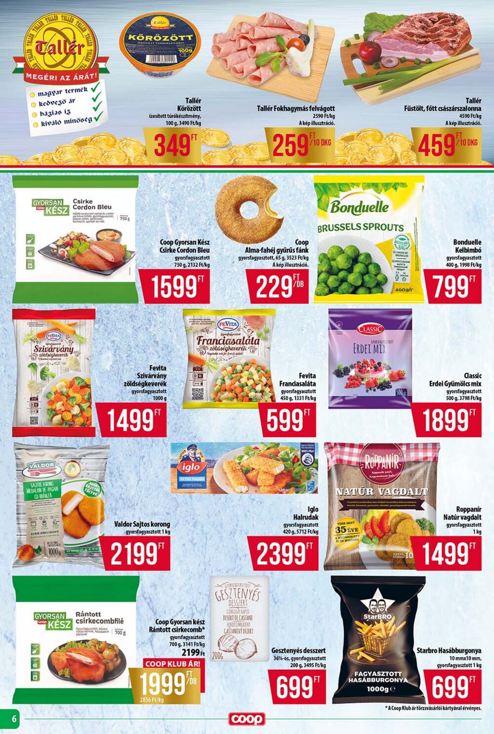 Coop akciós újság 2026.09.17-től - 6. oldal.
