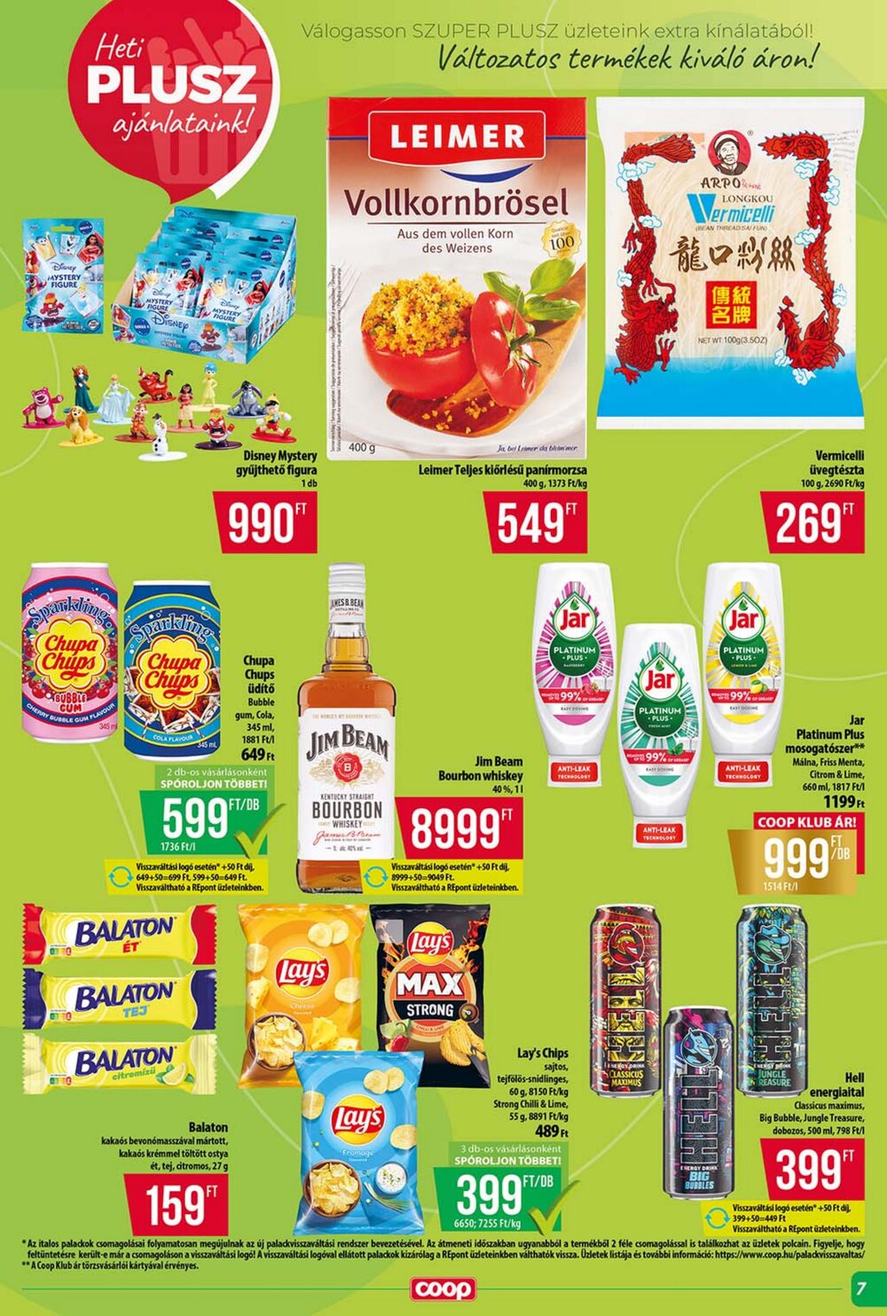 Coop akciós újság 2026.09.17-től - 7. oldal.