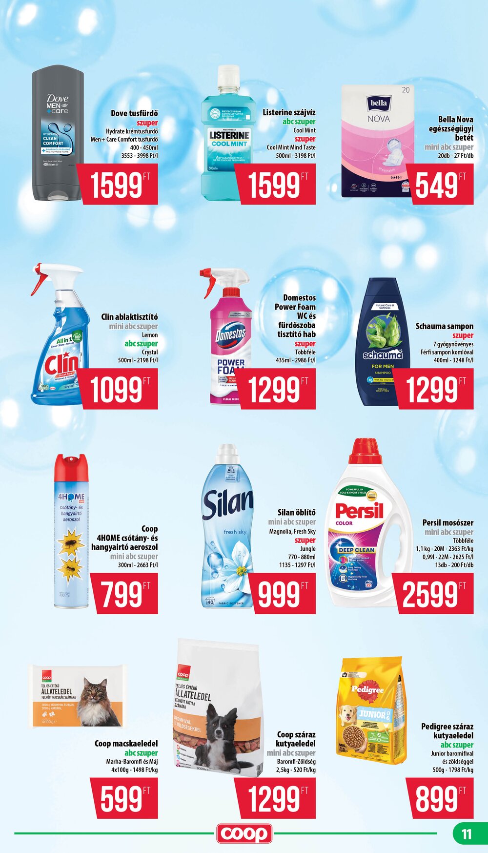 Coop akciós újság 2026.09.17-től - 11. oldal.