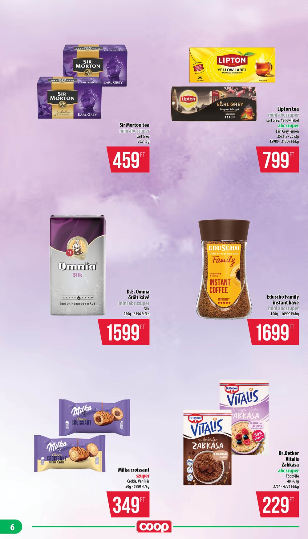 Coop akciós újság 2026.09.17-től - 6. oldal.