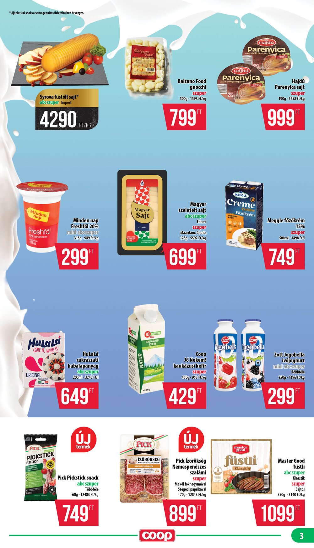 Coop akciós újság 2026.09.17-től - 3. oldal.