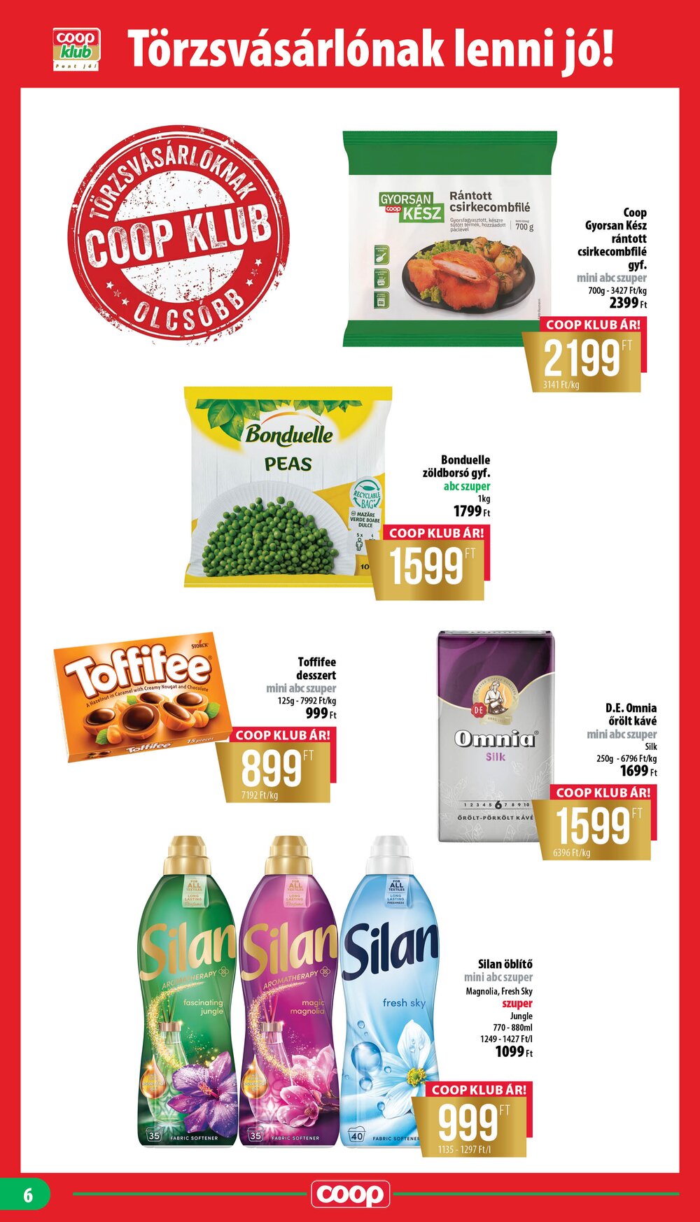 Coop akciós újság 2026.09.17-től - 6. oldal.