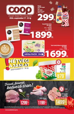 Coop akciós újság 2026.09.17-től