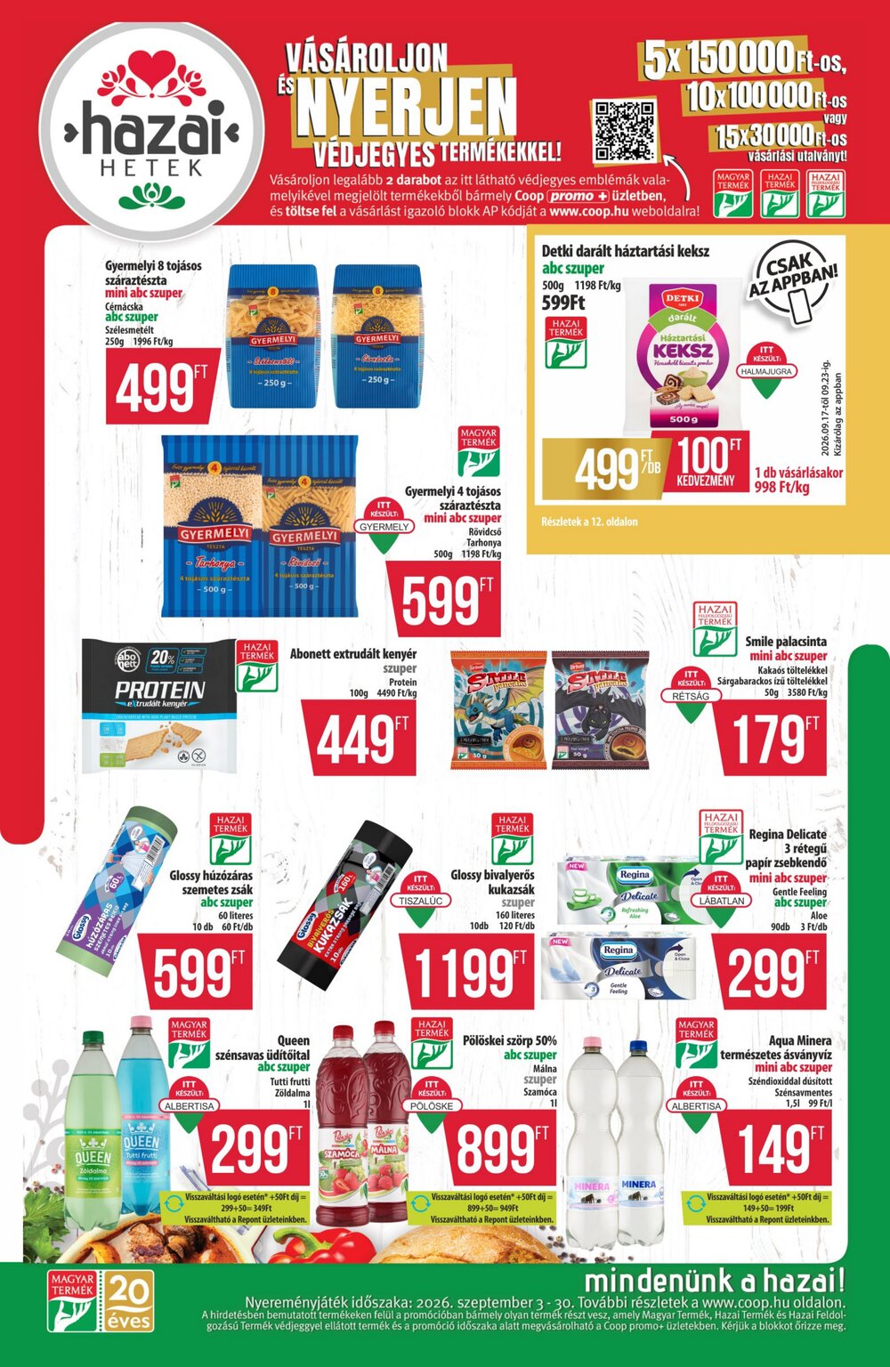 Coop akciós újság 2026.09.17-től - 2. oldal.