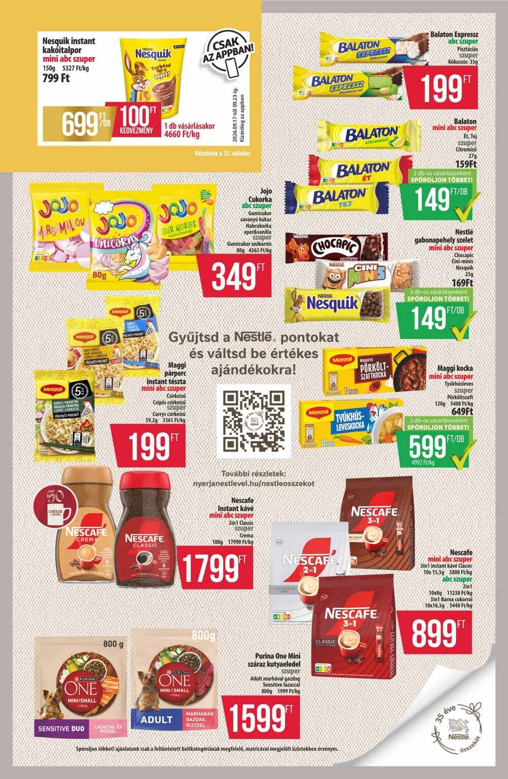 Coop akciós újság 2026.09.17-től - 6. oldal.