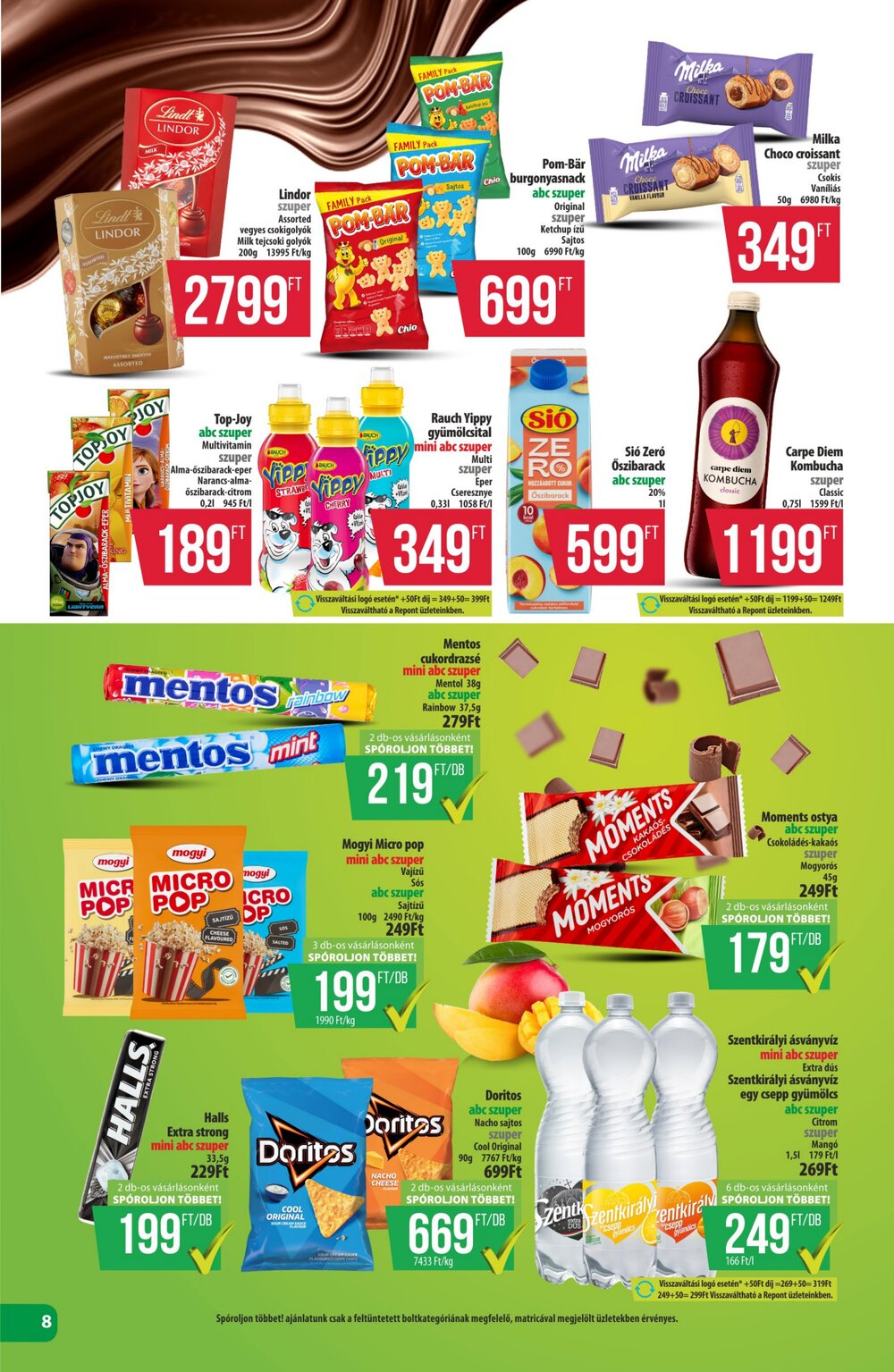 Coop akciós újság 2026.09.17-től - 8. oldal.