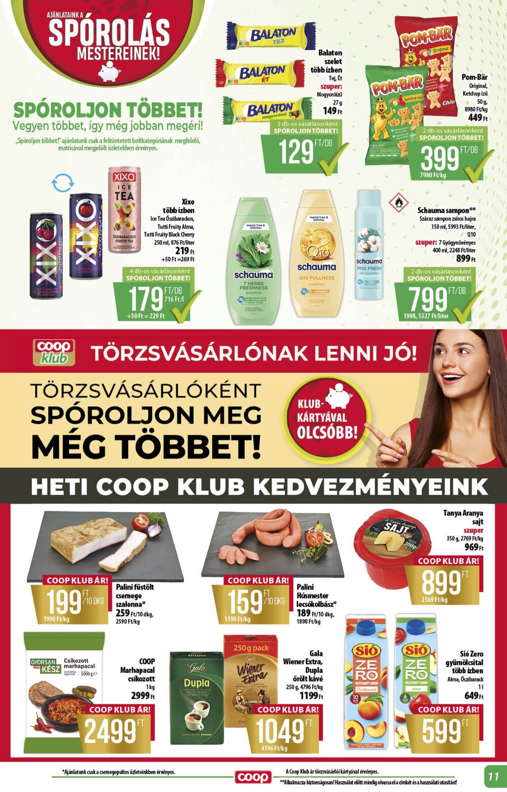 Coop akciós újság 2026.09.17-től - 11. oldal.