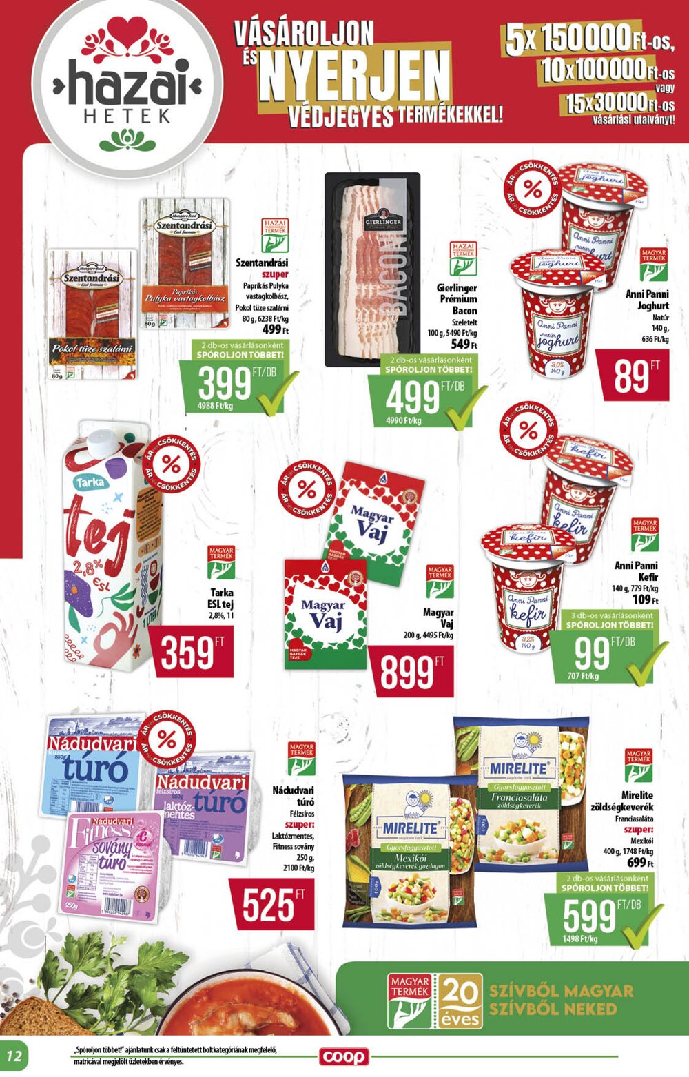 Coop akciós újság 2026.09.17-től - 12. oldal.
