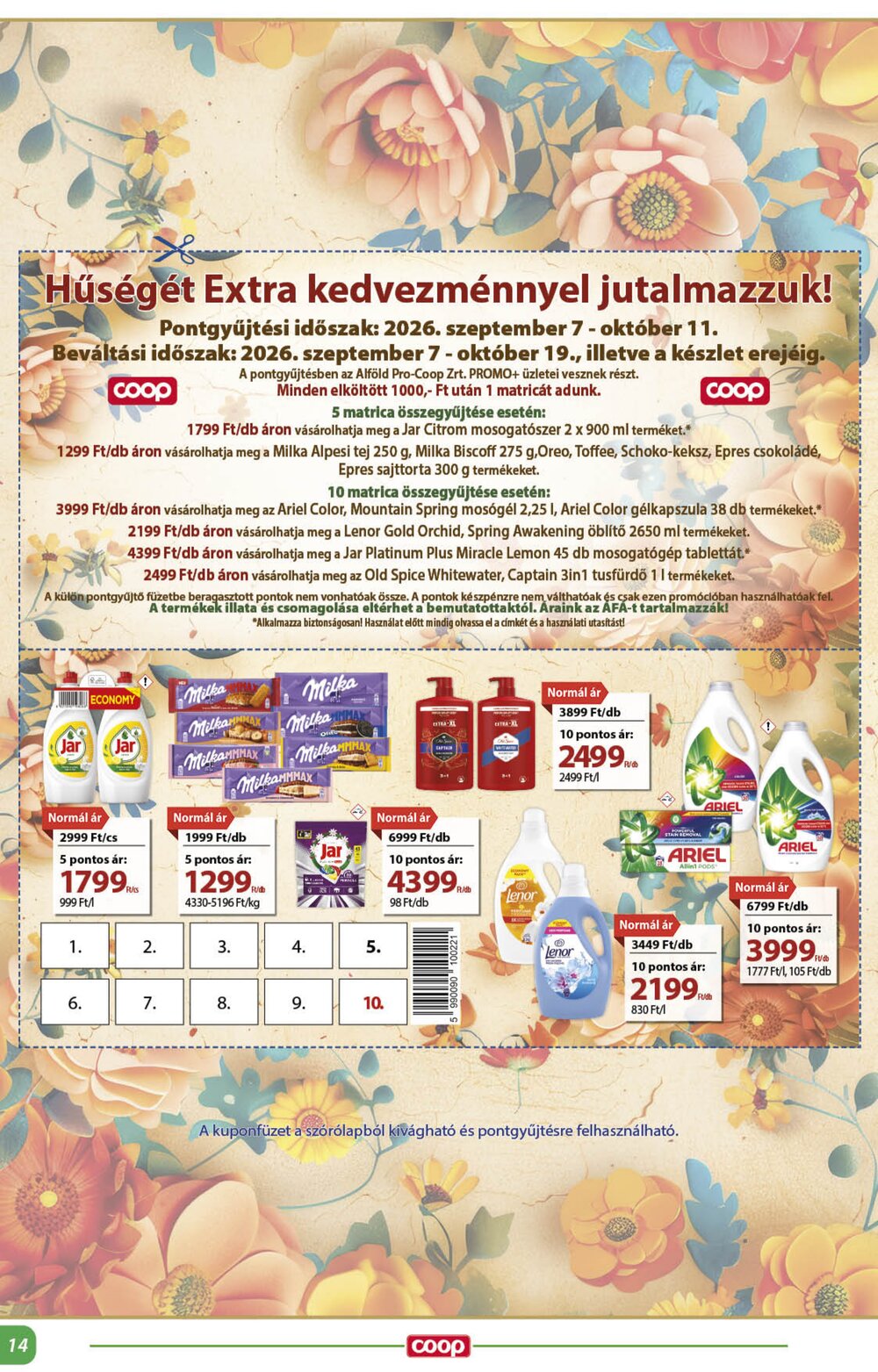 Coop akciós újság 2026.09.17-től - 14. oldal.
